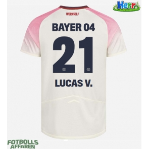Bayer Leverkusen Lucas Vazquez #21 Bortatröja 2025-26 Kortärmad